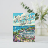 Mackinac Island ポストカード (スタンド正面)
