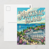 Mackinac Island ポストカード (正面/裏面)
