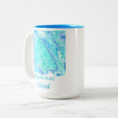 Mackinac Island Coffee Mug ツートーンマグカップ (正面左)