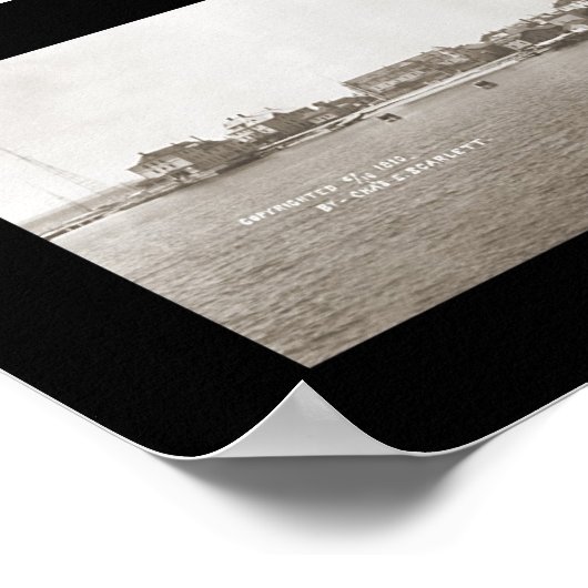 Mackinac Island, MI写真1910 ポスター (角)