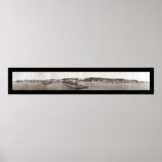 Mackinac Island, MI写真1910 ポスター (正面)