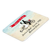 Mackinac Island Save the Date Magnet マグネット (左側)
