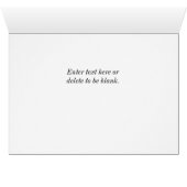 Mackinac Point Light Greeting Card (内部横(下))