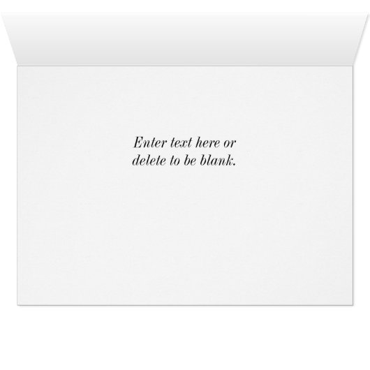 Mackinac Point Light Greeting Card (内部横(下))