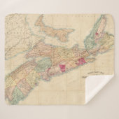 Mackinlayのノバスコシア3の地域の地図 シェルパブランケット (正面(横))