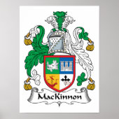 MacKinnon Family Crest ポスター (正面)
