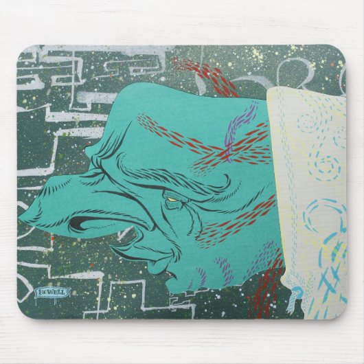 Macks 11まっすぐなギャング マウスパッド (正面)