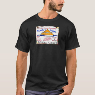 MACK'S SAFARI AIR CHARTER 空中ヘラジカ捕獲 Tシャツ