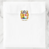 MacLachlan Coat of Arms (家紋) ラウンドシール (バッグ)