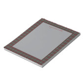 MacLachlan Modern Original Scottish Tartan  ノートパッド (回転)