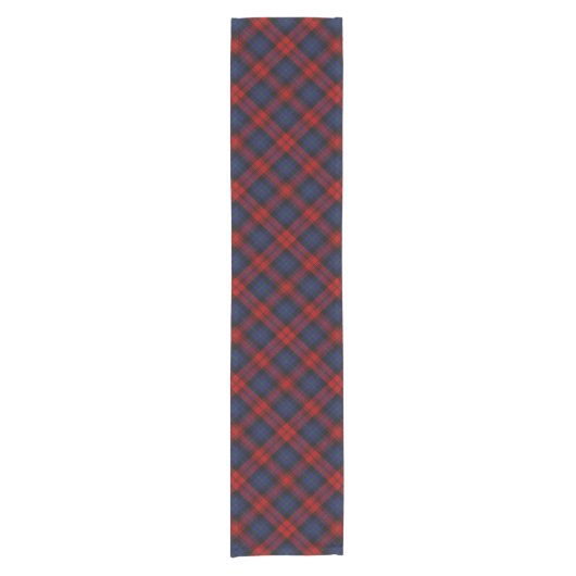 MacLachlan Tartan ショートテーブルランナー (正面)