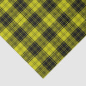 MacLachlan tartan yellow black plaid 薄葉紙 (詳細)