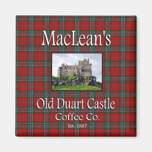 MacLeanの古いDuartの城のコーヒーCo.磁石 マグネット