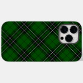 MacLeanタータンチェックグリーンとブラックプレイド Case-Mate iPhoneケース (裏面 (横))