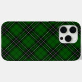 MacLeanタータンチェックグリーンとブラックプレイド Case-Mate iPhoneケース (裏面 (横))