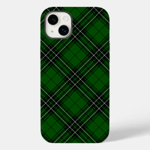 MacLeanタータンチェックグリーンとブラックプレイド Case-Mate iPhone 14 Plusケース