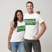 MacLean's Way通りサインクランのシャツ Tシャツ (ユニセックス)