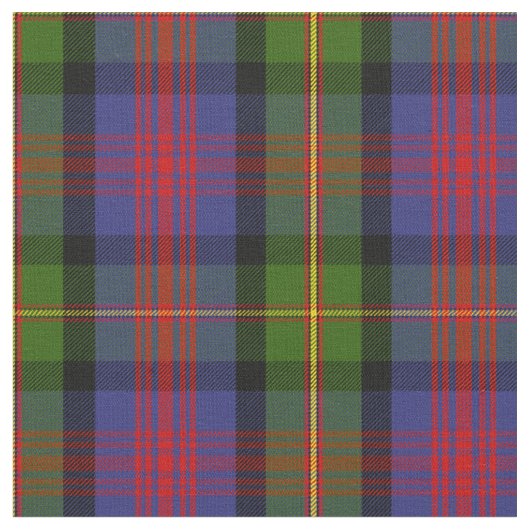 MacLennanのタータンチェックのプリント ファブリック (クローズアップ)