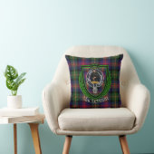 MacLennan Scottish Clan Tartan & Crest クッション (椅子)