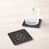 MacLennan Scottish Clan Tartan & Crest コースター (右側)