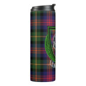 MacLennan Scottish Clan Tartan & Crest タンブラー (回転左)