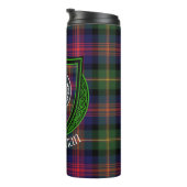 MacLennan Scottish Clan Tartan & Crest タンブラー (回転右)