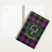 MacLennan Scottish Clan Tartan & Crest プランナー手帳 (ディスプレー)
