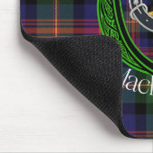 MacLennan Scottish Clan Tartan & Crest マウスパッド (コーナー)
