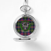 MacLennan Scottish Clan Tartan & Crest 腕時計 (正面)