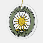 MacLeodか古代 セラミックオーナメント (左)