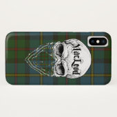 MacLeodのタータンチェックの強盗 Case-Mate iPhoneケース (裏面(横))