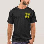 MacLeodタータンチェックパターン Tシャツ (正面)