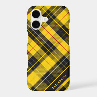 MacLeod Clan Tartan Scottish Plaid ケース