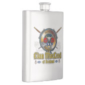 MacLeod Clanmバッジ フラスク (右)