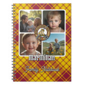 MacMillan ファミリーフォトコラージュ ノートブック (正面)