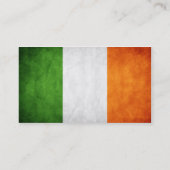 MacNamaraのアイルランド人の盾 名刺 (裏面)