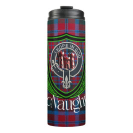 MacNaughton Scottish Clan Tartan & Crest タンブラー