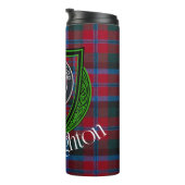 MacNaughton Scottish Clan Tartan & Crest タンブラー (回転右)
