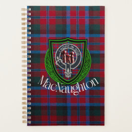 MacNaughton Scottish Clan Tartan & Crest プランナー手帳