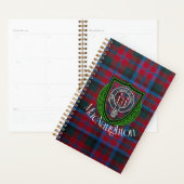 MacNaughton Scottish Clan Tartan & Crest プランナー手帳 (ディスプレー)