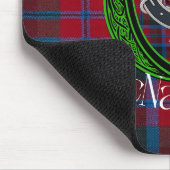 MacNaughton Scottish Clan Tartan & Crest マウスパッド (コーナー)