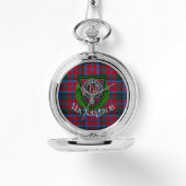 MacNaughton Scottish Clan Tartan & Crest 腕時計 (正面)