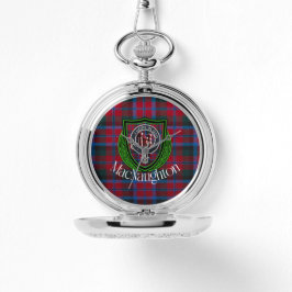 MacNaughton Scottish Clan Tartan & Crest 腕時計
