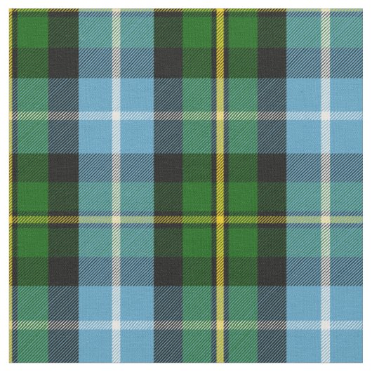 MacNeilのタータンチェックのプリント ファブリック (クローズアップ)