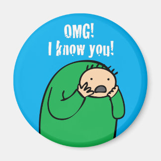 MacOMG!マグネット（青） マグネット