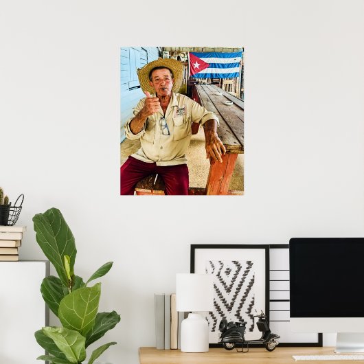 Macondo Farm Grandfather ポスター (ホームオフィス)