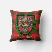MacPhee Scottish Clan Tartan & Crest クッション (裏面)
