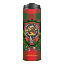 MacPhee Scottish Clan Tartan & Crest タンブラー