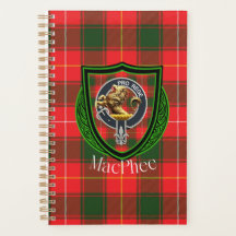 MacPhee Scottish Clan Tartan & Crest
