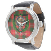 MacPhee Scottish Clan Tartan & Crest 腕時計 (アングル)